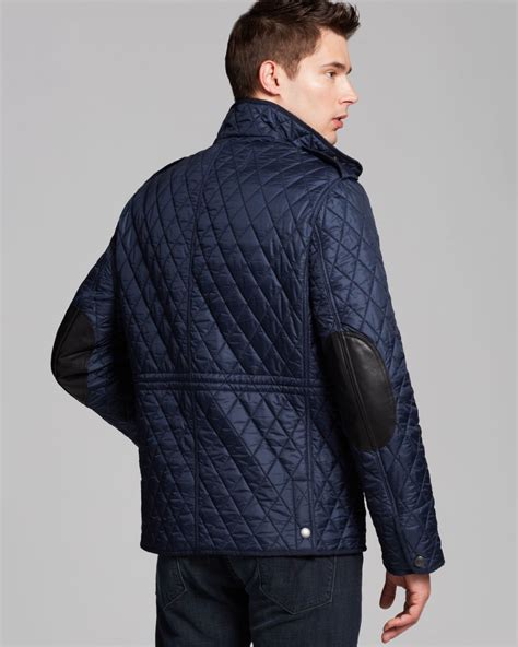 mens burberry quilted jacket|burberry diamond quilted jacket men's.